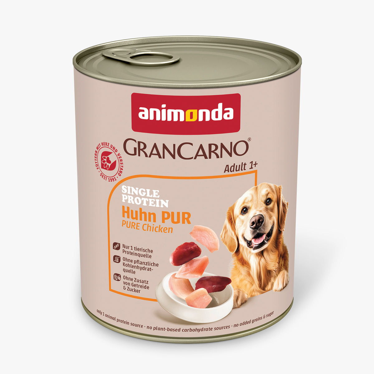 Animonda GranCarno Single Protein Pur – Sorten und Packungen