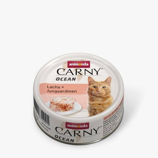 12 x Animonda Carny Ocean Lachs & Jungsardinen 80g