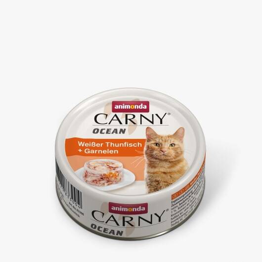 12 x Animonda Carny Ocean Weißer Thunfisch & Garnelen 80g