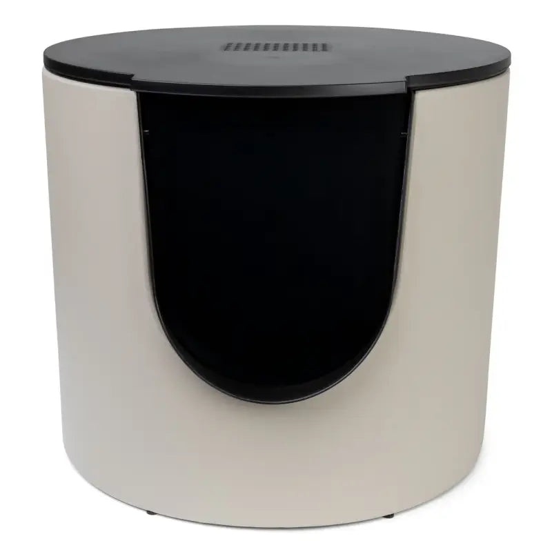 FUSE Design Katzentoilette — Zinn / Schwarz