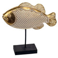 Fischfigur mit Sockel