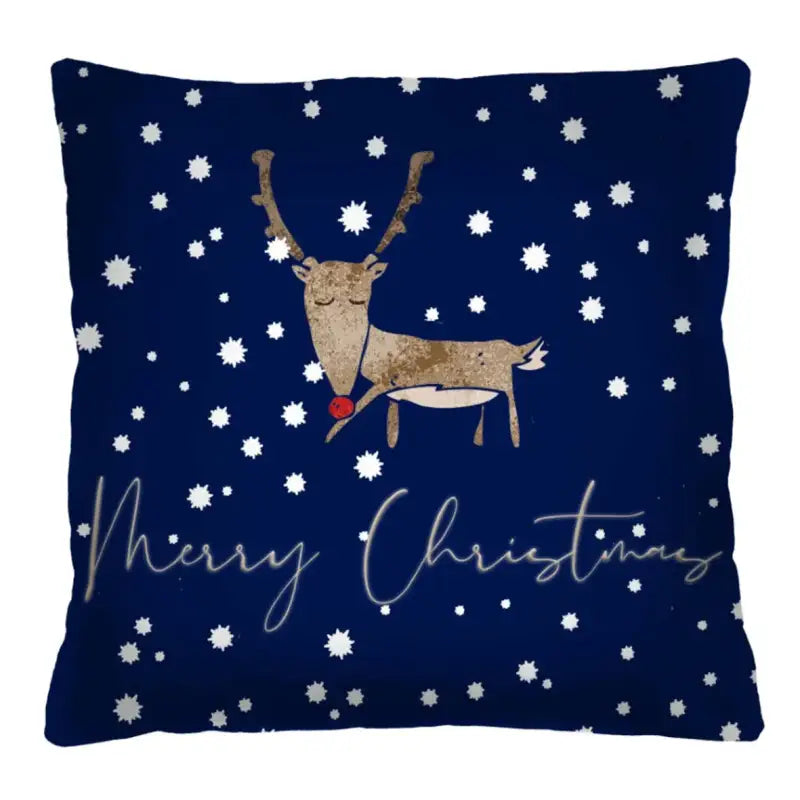 Renifer Bertoni Weihnachtskissen 40 x 40 cm