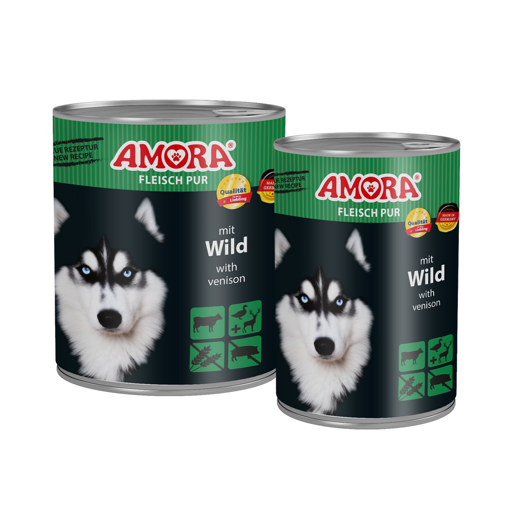 AMORA Dog Sensitive – Sorten & Packungen
