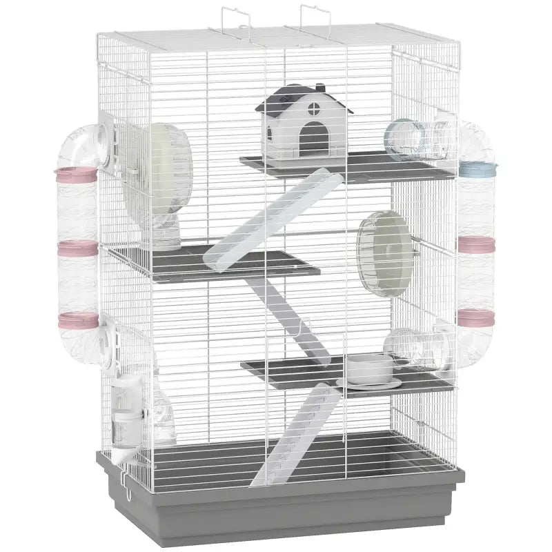 PawHut Hamsterkäfig 4 Ebenen
