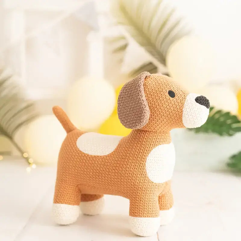 100 % Baumwoll Kuschelhund