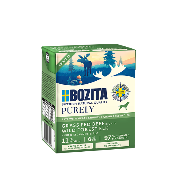 Bozita Purely Paté – 6 × 370 g – Sorten