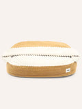 Hundebett mit Kapuze Cord Senf, Maso — 50 x 60 x 10cm