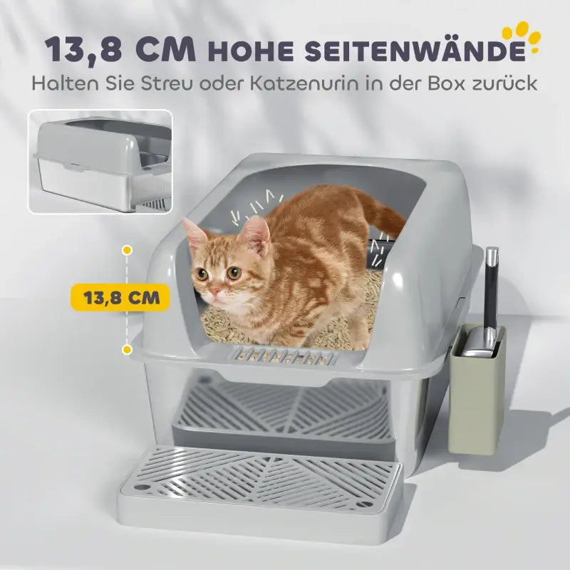 PawHut Katzentoilette