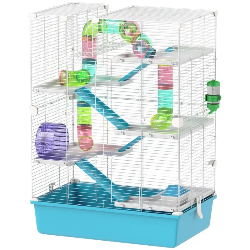PawHut 6-stöckiger Hamsterkäfig