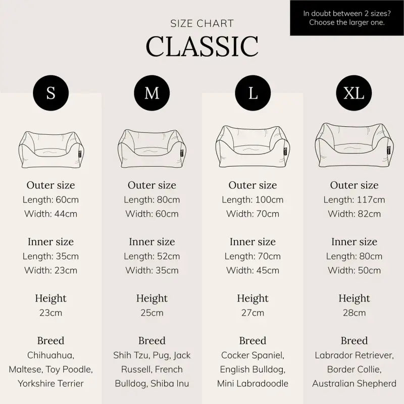 CLASSIC Box Bed — Anthrazit / 100x70cm