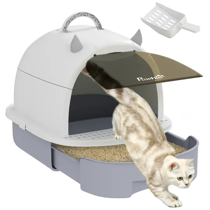 PawHut Katzenklo mit Deckel