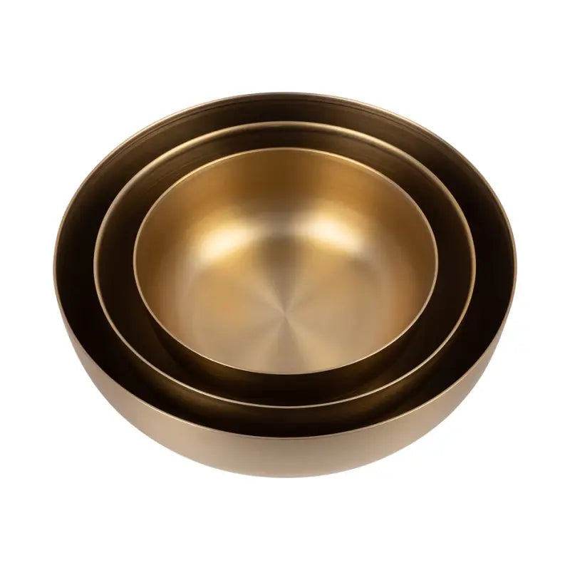 ROYAL Hundefutternapf aus Edelstahl — Silber / Klein