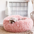 FUZZ Donutbett — Extra Groß 100cm / Dunkelgrau / ohne Reißverschluss
