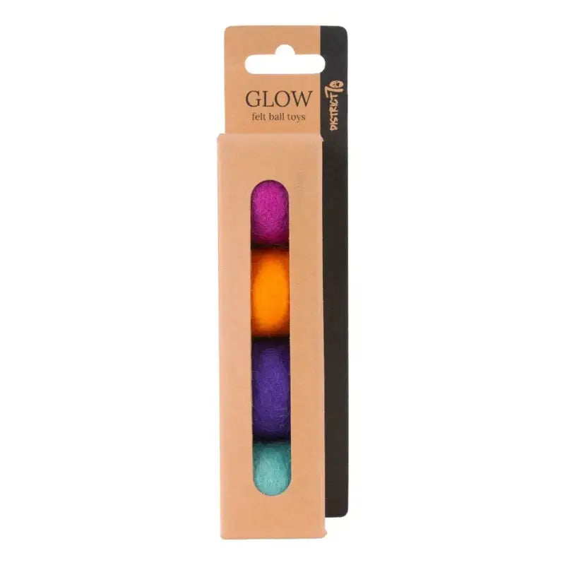 PURE, GLOW, FAIRY Filzbälle — Glow