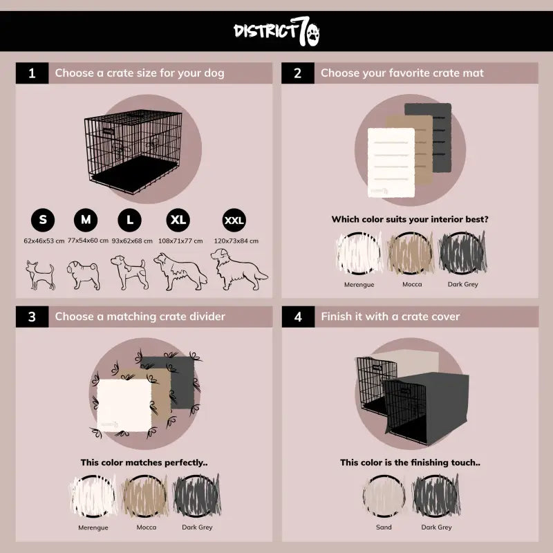 CRATE Box Abdeckung — Klein / Dunkelgrau