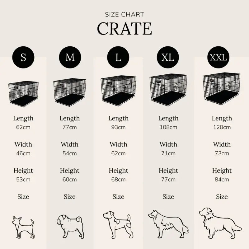 CRATE Hundebox — Klein
