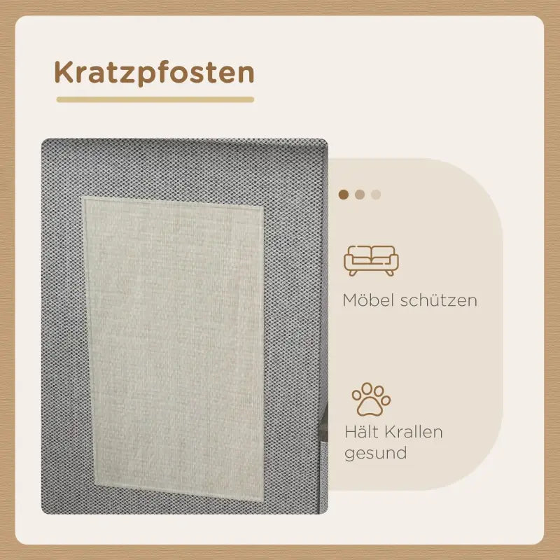 PawHut Katzenhaus, Futterplatz mit 2 Edelstahlnäpfen