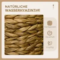 PawHut Kratztonne, 47 cm, 2 Höhlen, Kissen — 40x40x73cm