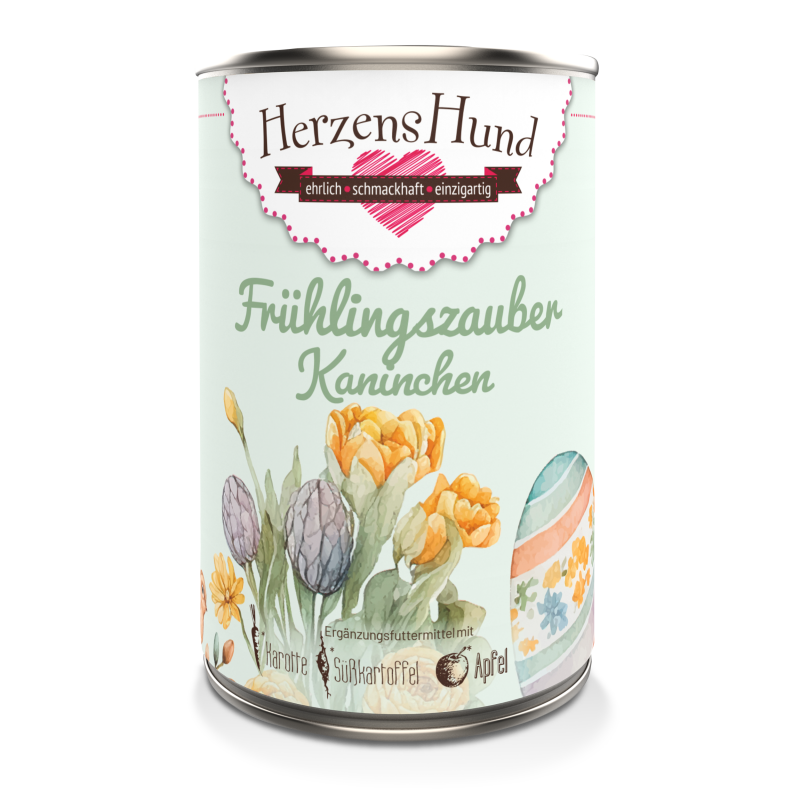 Frühlingszauber - Kaninchen mit Karotte — 400g