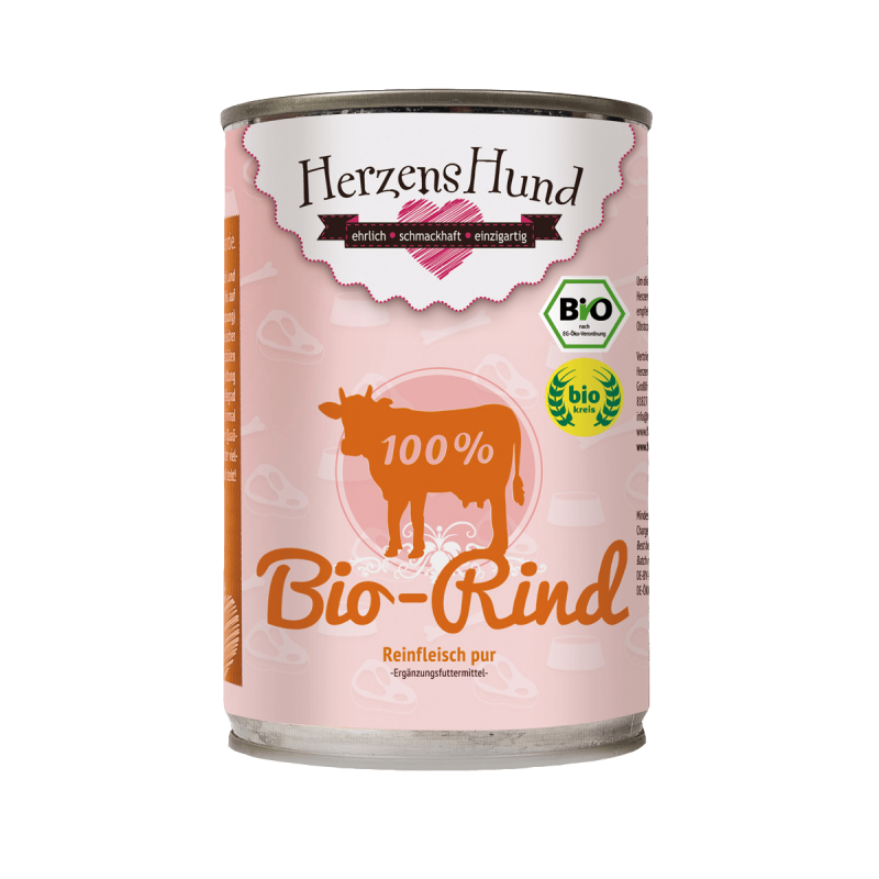 Bio-Rind Reinfleisch pur — 12x400g