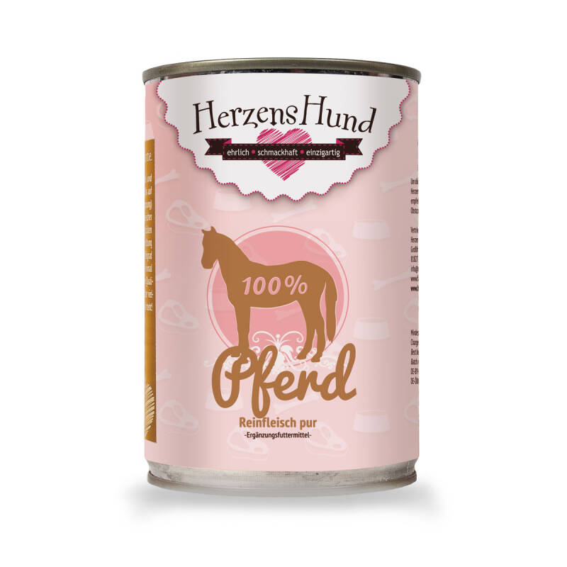 Pferd Reinfleisch pur - Nicht-bio — 400g