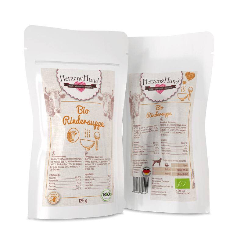 Bio-Rindersuppe — 125g