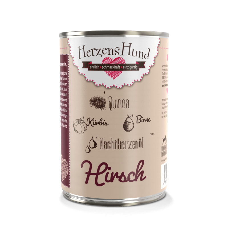 Hirsch mit Quinoa -glutenfrei- — 15x130g