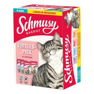 4 x Schmusy Ragout in Sauce Vorteilspack 12x100g