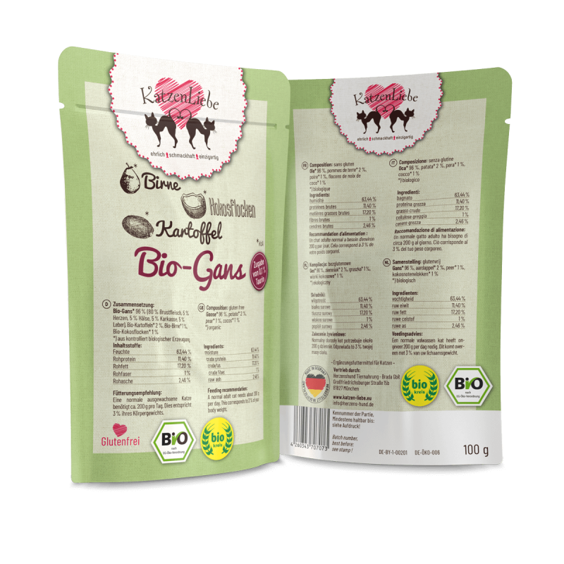 Bio-Gans mit Bio-Kartoffel — 15x100g