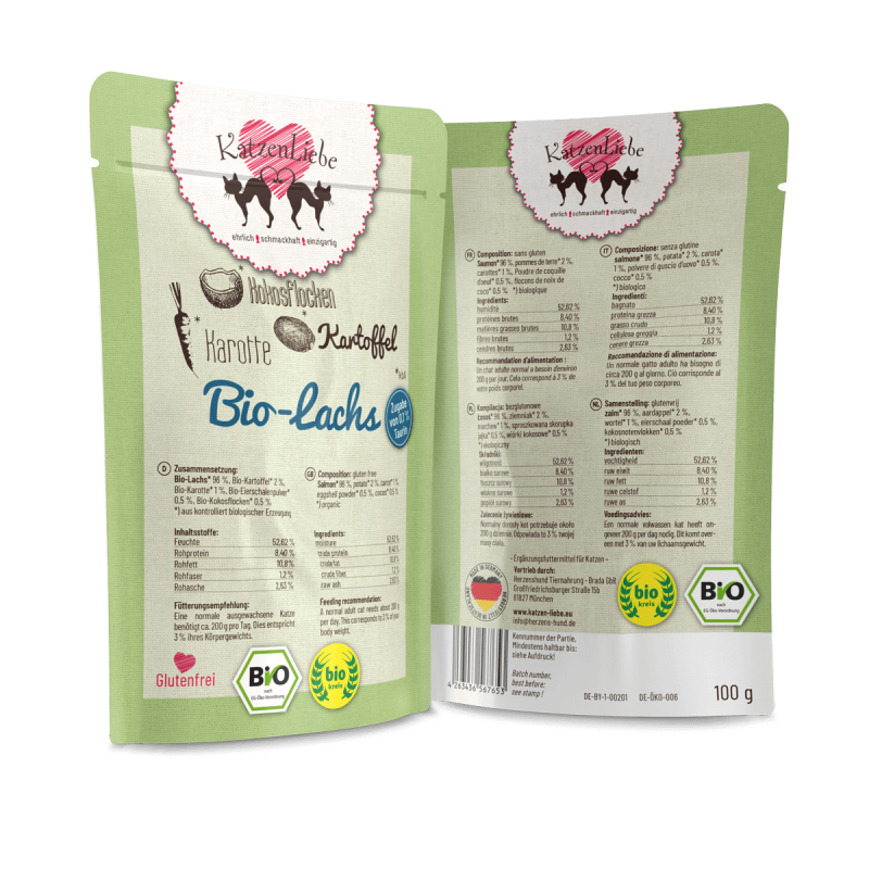 Bio-Lachs mit Bio-Kartoffel — 12x200g