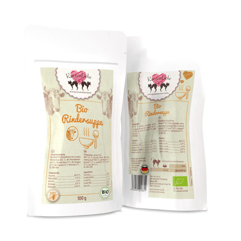 Bio-Rindersuppe — 12x100g