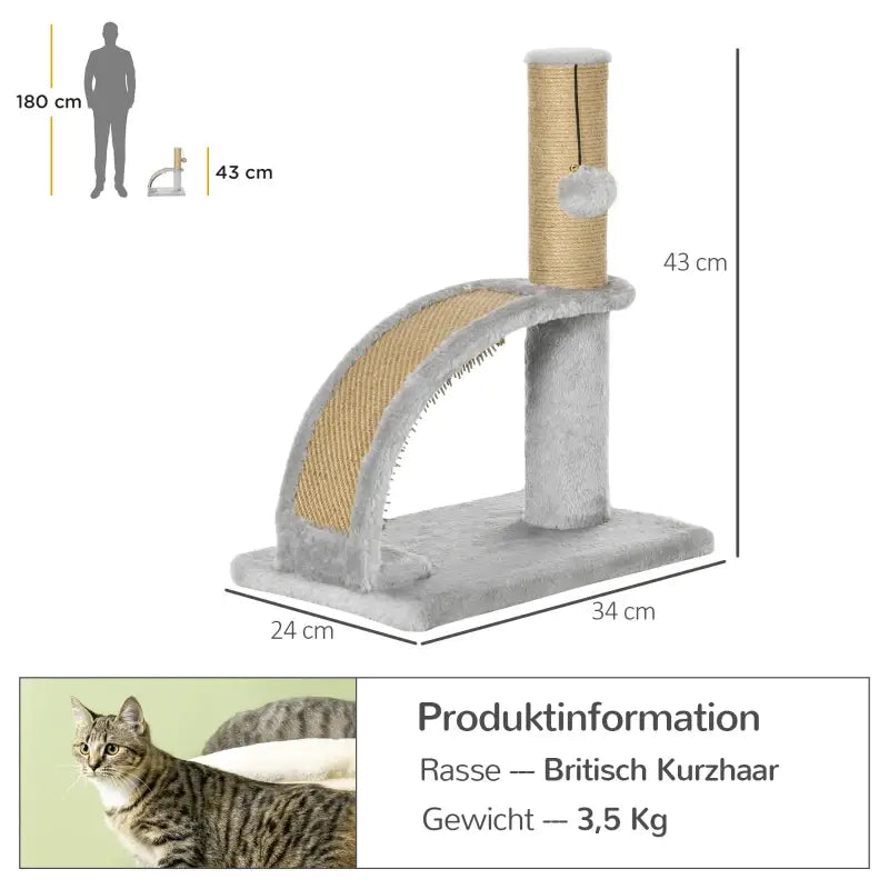 PawHut Katzenkratzbaum