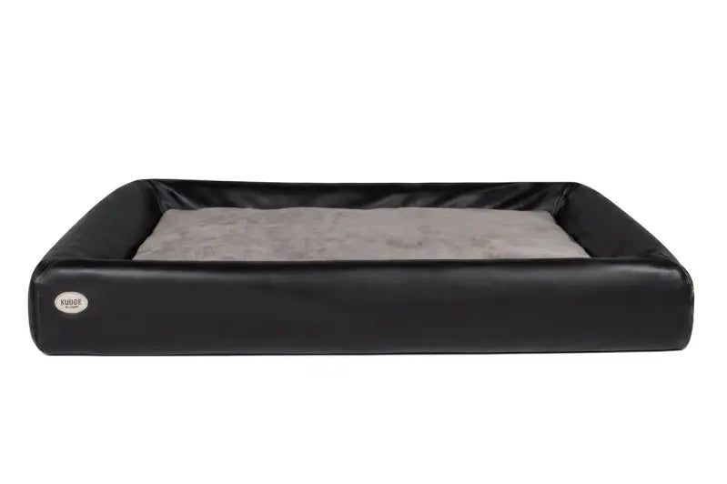 Hundebett KUDDE Kunstleder — Rot / 80x100cm