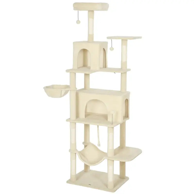 Kratzbaum mit Plattform Kletterturm für Katzen