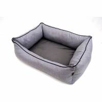 Lebon Hundebett Noah PLUS - Grau — 80x60cm