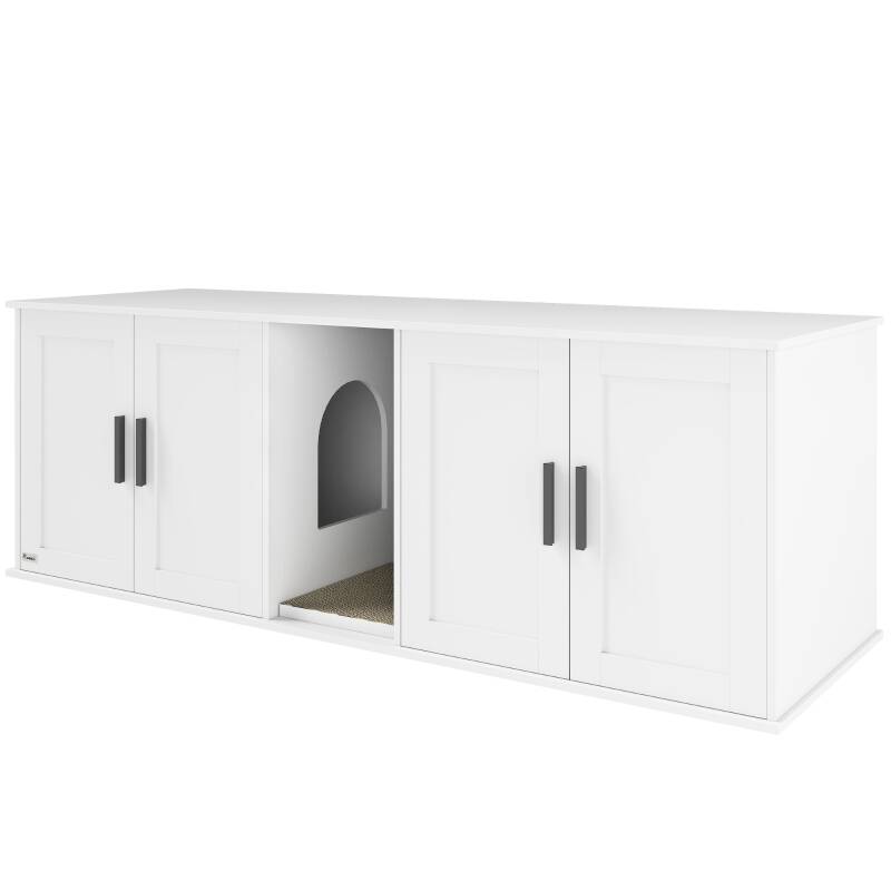 PawHut Katzenklo-Schrank
