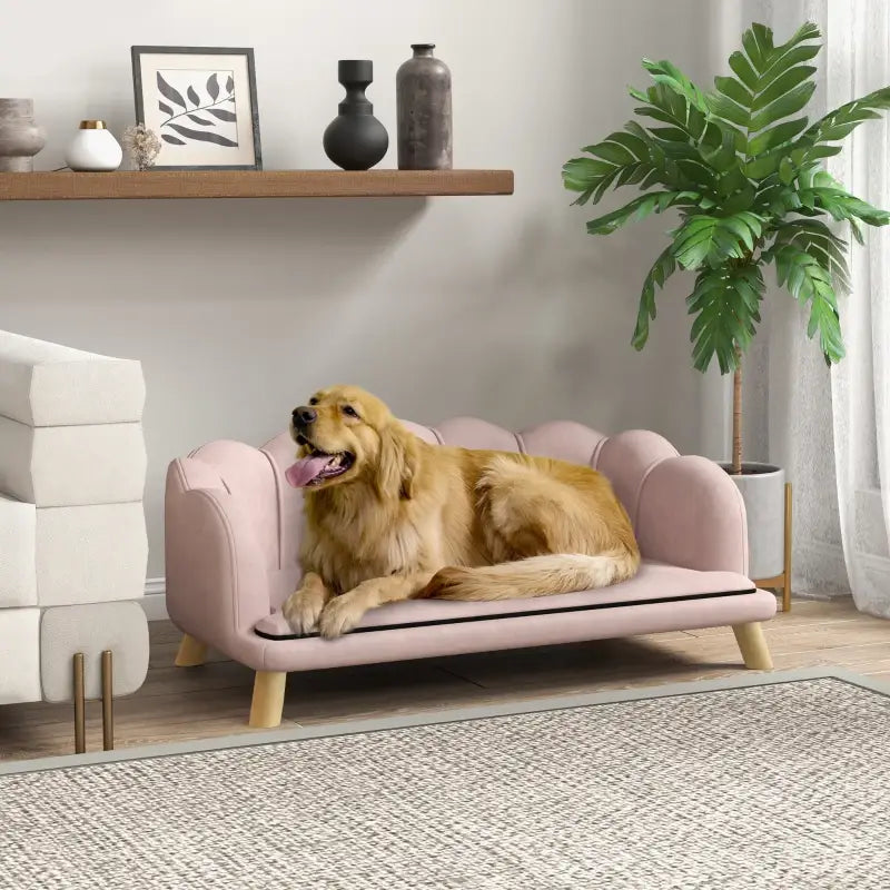 PawHut Haustiersofa für mittelgroße und große Hunde — Grün
