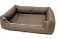Lebon Hundebett Paula 3 - 120 x 90cm — Dunkelbeige