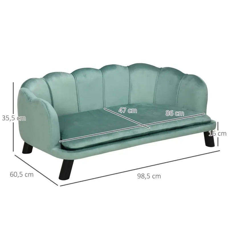 PawHut Haustiersofa für mittelgroße und große Hunde — Rosa