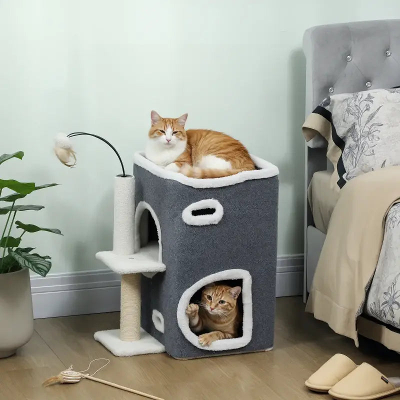 PawHut Katzenkratzbaum, Top-Liegefläche