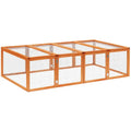 PawHut Hasenstall Kaninchenstall aus Holz