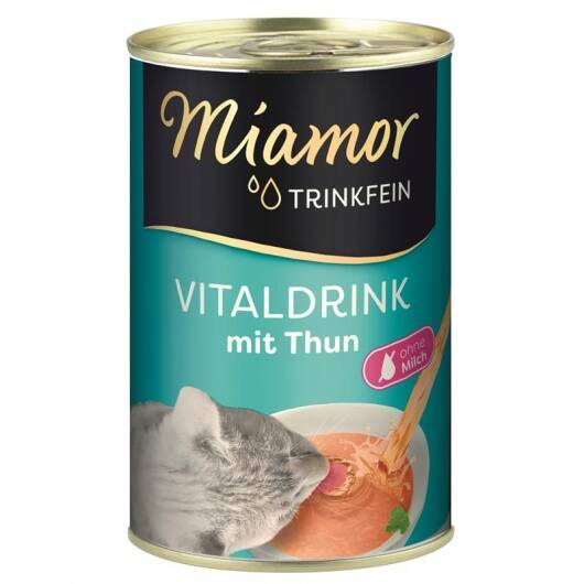 24 x Miamor Trinkfein Vitaldrink mit Thun 135ml