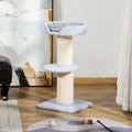 PawHut Kratzbaum Katzenturm 91 cm — Braun