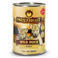 6 x Wolfsblut Dose Wild Duck Puppy 395g