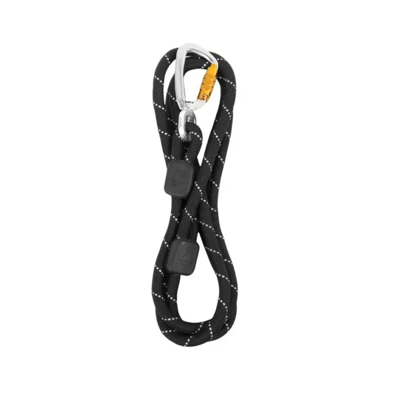 Woolly Wolf Rope Leash — Schwarz