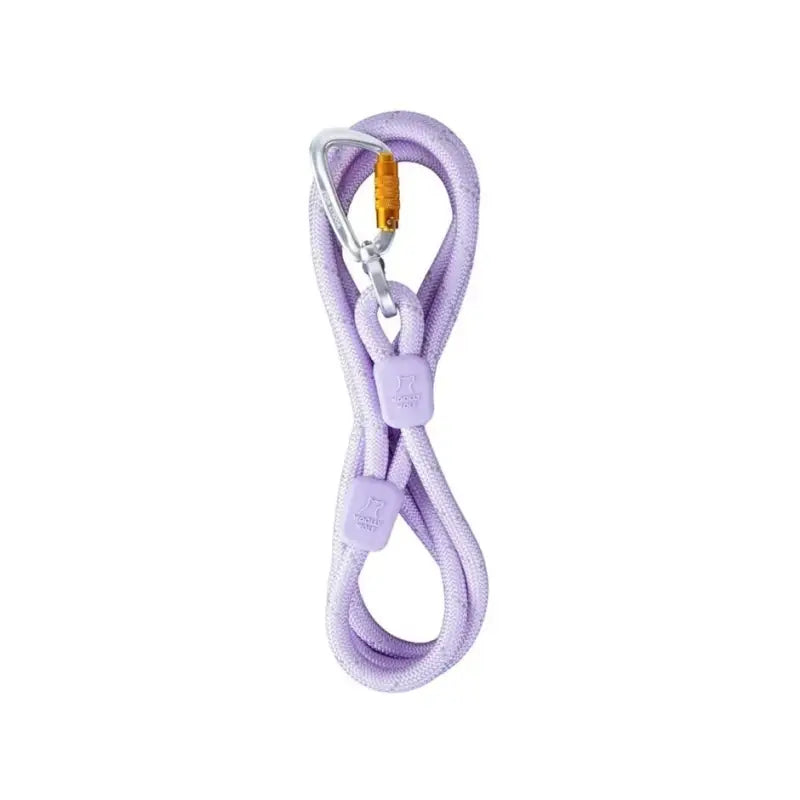 Woolly Wolf Rope Leash — Terrakotta