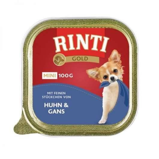 16 x RINTI Gold mini 100g — Ente & Geflügel