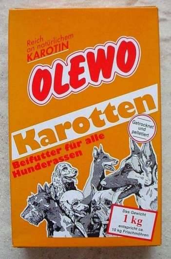 Olewo Karotten-Peletts — 1kg