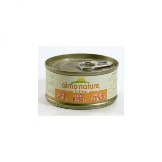 24 x Almo Nature HFC Natural Kitten Huhn 70g