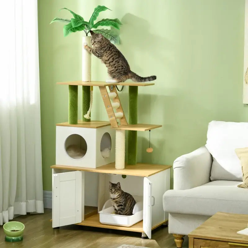 Kratzbaum Katzenbaum, inkl. Schrank